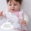 pureborn Baby Sleep Sack Viscose from Bamboo Wearable Blanket S-XL(Elephant)