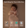 pureborn Baby Sleep Sack Viscose from Bamboo Wearable Blanket S-XL(Lavender Dots)