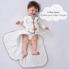 pureborn Baby Sleep Sack Viscose from Bamboo Wearable Blanket S-XL(Tiny Zoo)