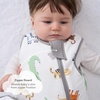 pureborn Baby Sleep Sack Viscose from Bamboo Wearable Blanket S-XL(Tiny Zoo)