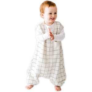 Dreamsuit: Toddler Sleep Sack with Legs, Rayon Made from Bamboo(Checkered)
