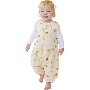 Dreamsuit: Toddler Sleep Sack with Legs, Rayon Made from Bamboo(Cookies)
