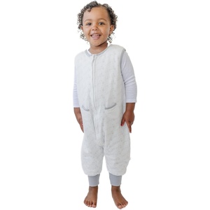 Dreamsuit: Toddler Sleep Sack with Legs, Rayon Made from Bamboo(Love Milk)
