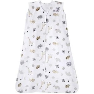 HALO SleepSack, 100% Cotton Wearable Blanket, Swaddle Transition Sleeping Bag, TOG 0.5(Animal Paint)