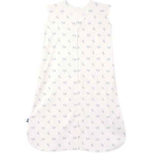 HALO SleepSack, 100% Cotton Wearable Blanket, Swaddle Transition Sleeping Bag, TOG 0.5(Floral Vintage Stripe)