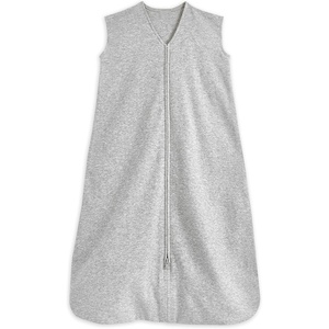 HALO SleepSack, 100% Cotton Wearable Blanket, Swaddle Transition Sleeping Bag, TOG 0.5(Heather Grey)