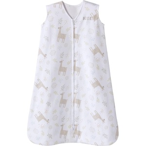 HALO SleepSack, 100% Cotton Wearable Blanket, Swaddle Transition Sleeping Bag, TOG 0.5(Llama Sand)