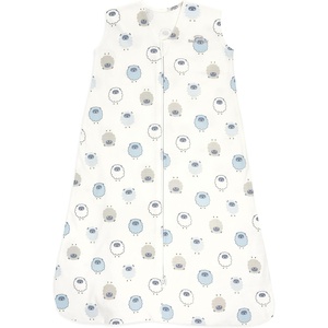 HALO SleepSack, 100% Cotton Wearable Blanket, Swaddle Transition Sleeping Bag, TOG 0.5(Sleepy Sheep)