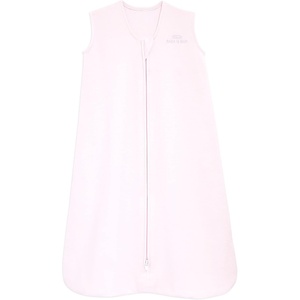 HALO SleepSack, 100% Cotton Wearable Blanket, Swaddle Transition Sleeping Bag, TOG 0.5(Soft Pink)