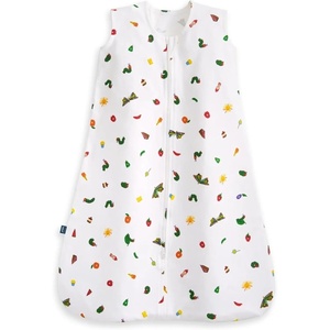HALO SleepSack, 100% Cotton Wearable Blanket, Swaddle Transition Sleeping Bag, TOG 0.5(The Very Hungry Caterpillar)