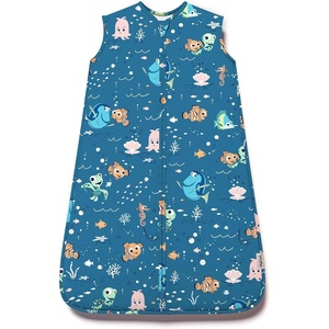 Milk Snob Disney Baby Sleeping Sack, Sleeveless Sleep Bag and Wearable Zip Up Blanket for Girl and Boy, Newborn Infant Shower(Finding Nemo)