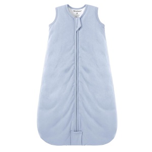 Mosebears Sleep Sack Baby Winter Wearable Blanket with 2-Way Zipper,2.5 TOG Cotton Sleep Sack Unisex (Calm Sage, 6-12 Months)(Fog Blue)