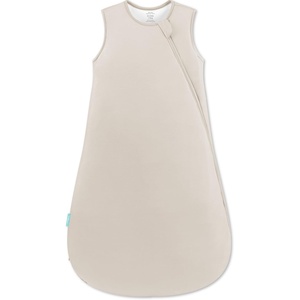 PurComfy Quilted Sleep Sack 2.5 TOG, Supersoft Bamboo Viscose Sleeping Bag(Oat)