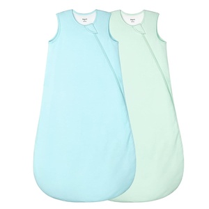 Rayon Made from Bamboo Sleep Sack 6-12 Months 1.0 TOG(Green & Blue)