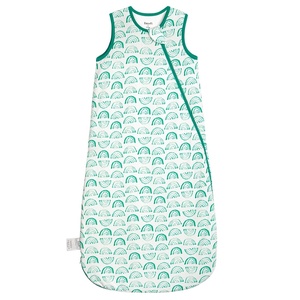 Rayon Made from Bamboo Sleep Sack 6-12 Months 1.0 TOG(Green Rainbow)