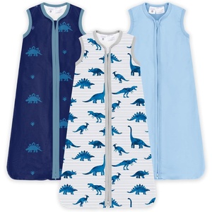 Toddler Sleep Sack 0.5 TOG Wearable Blanket, Lightweight Sleeping Bag 2T-4T(Jurassic Night)