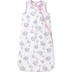 pureborn Baby Sleep Sack Viscose from Bamboo Wearable Blanket S-XL(Elephant)