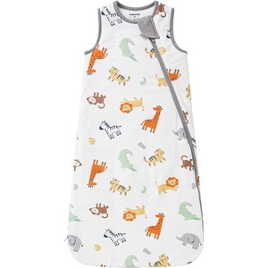 pureborn Baby Sleep Sack Viscose from Bamboo Wearable Blanket S-XL(Tiny Zoo)